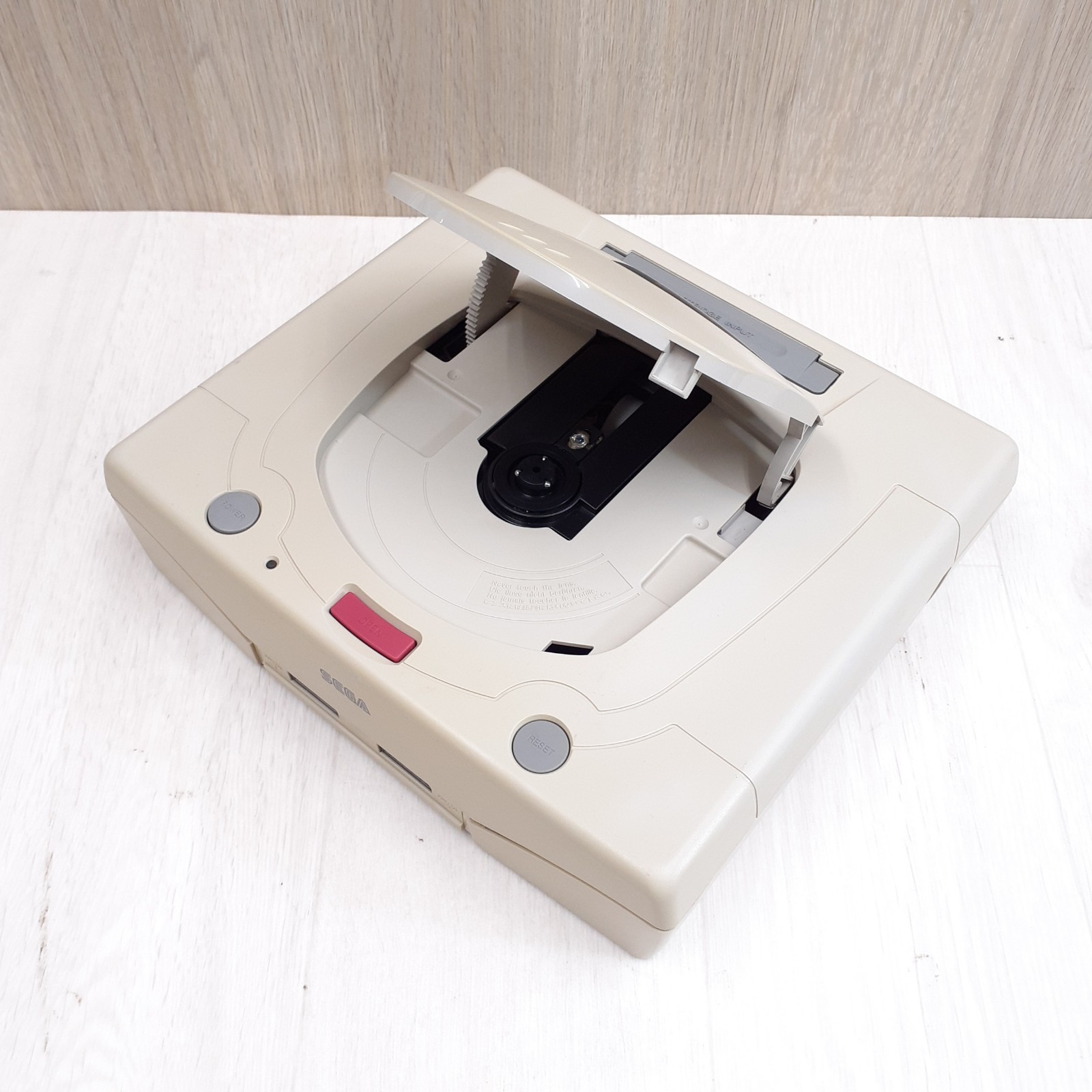 Sega Saturn Japanese White Console Bundle with 8 Games & Memory Tested HST-3220