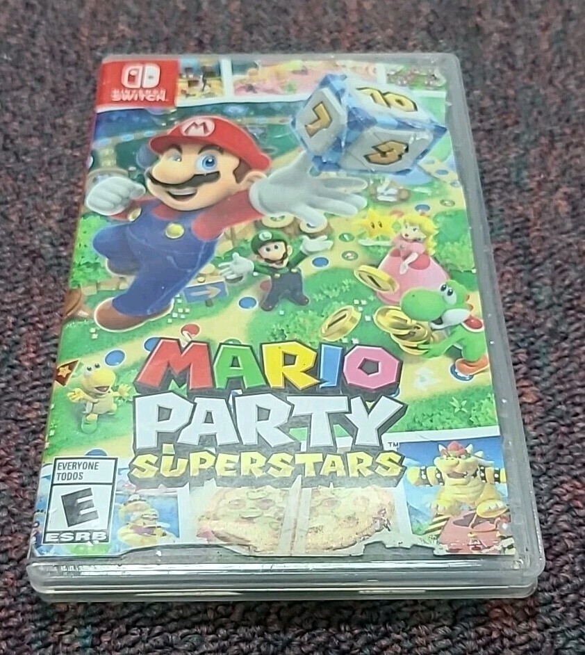 Mario Party Superstars (Nintendo Switch) Case (No Game!) Ships Immediately!