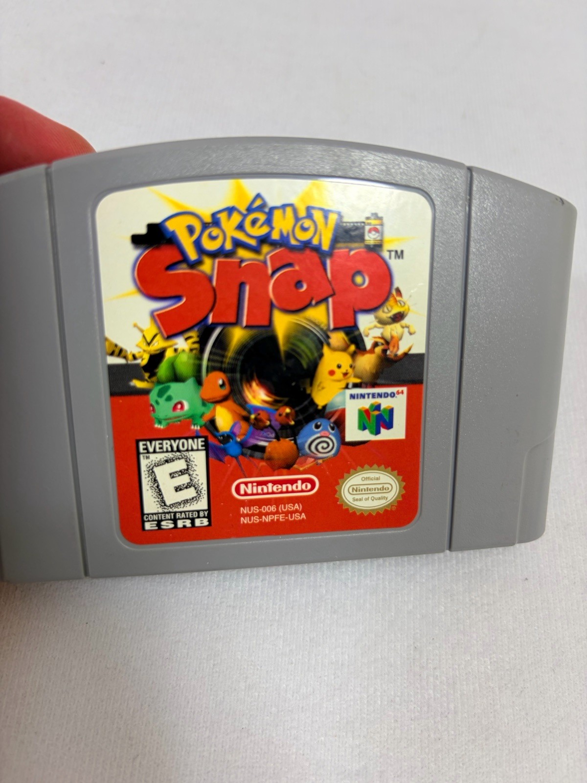 Pokémon Snap Nintendo 64 N64 Authentic Cartridge Tested Working Cleaned