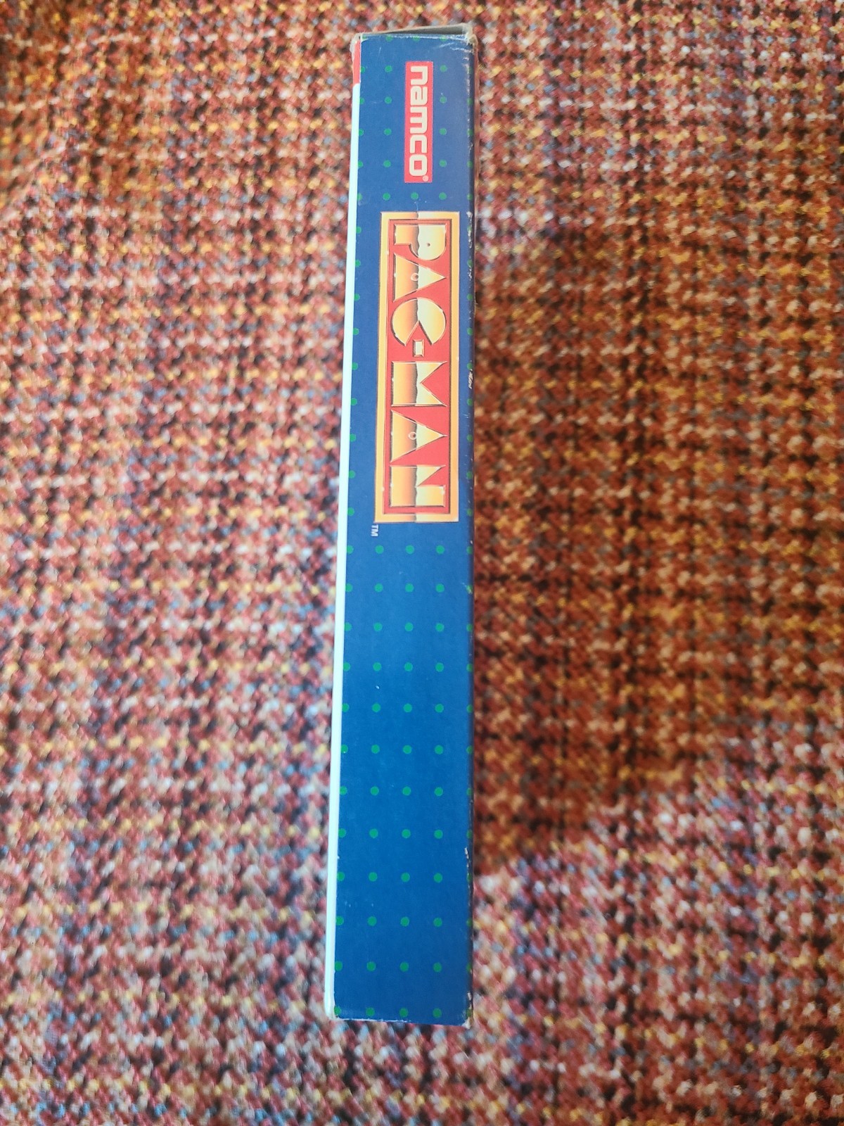 Pac Man Nes Namco Cib w/ reg card Authentic Tested Working Nintendo