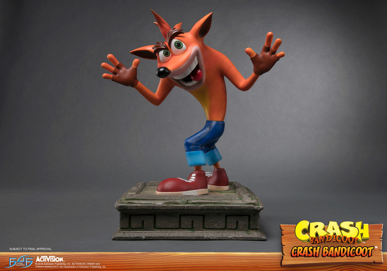 First4Figures Crash Bandicoot Regular Statue MIB