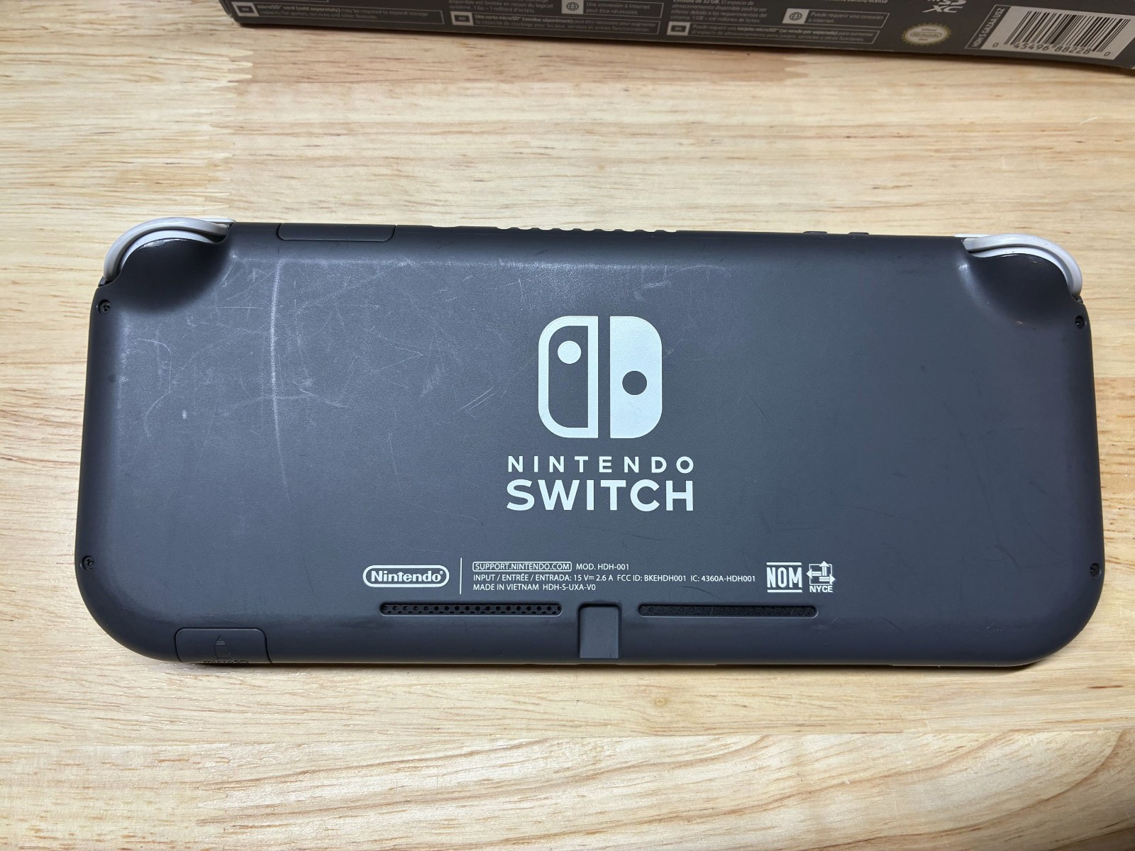 Nintendo Switch Lite Handheld- Grey (Used, Good Condition)