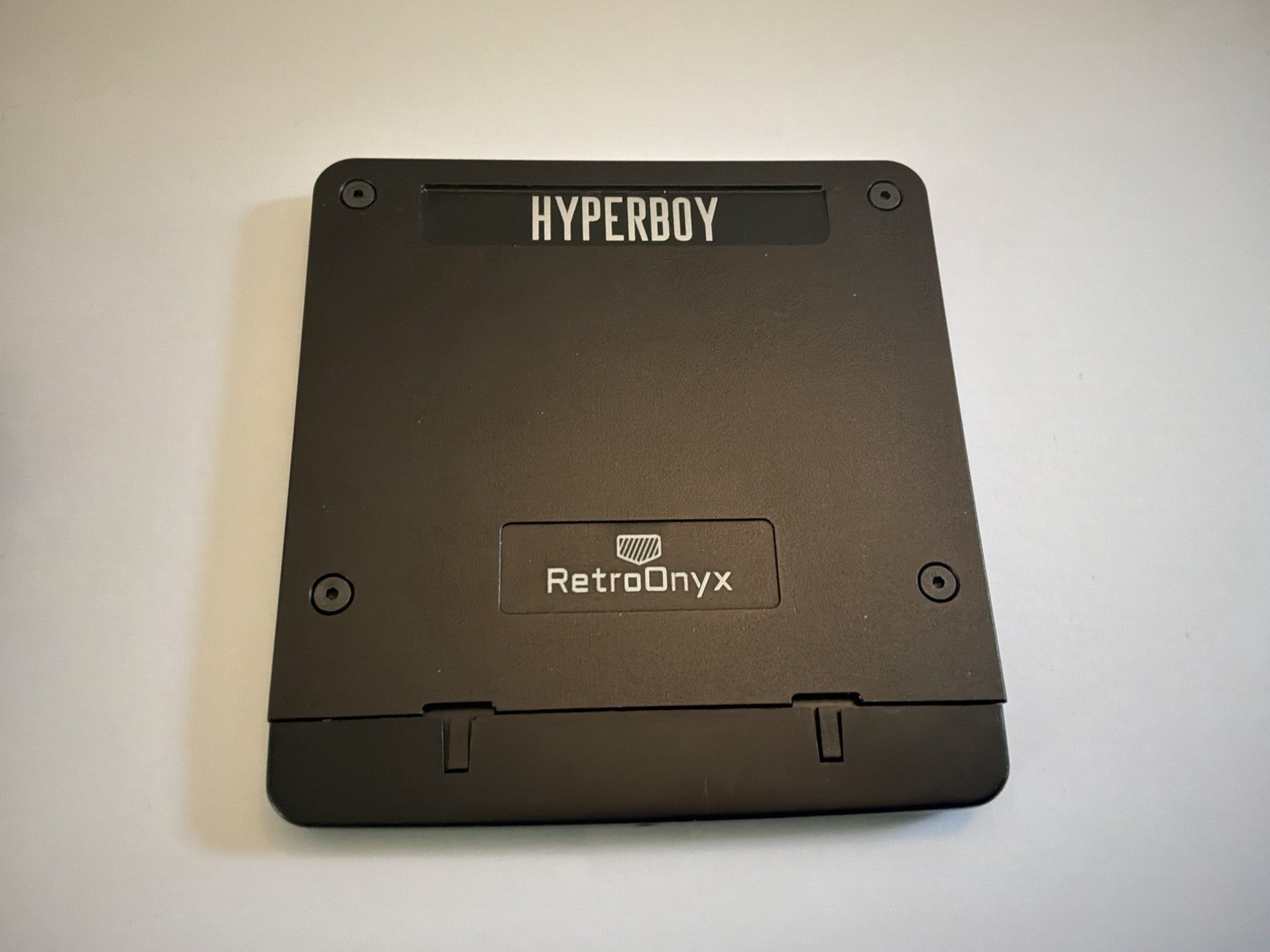 RetroOnyx HyperBoy+ Plus 32Mbit + BWRY eInk Panel Black Aluminum Shell