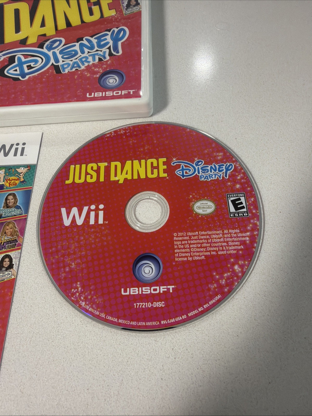 Just Dance: Disney Party (Nintendo Wii, 2012) Fast Shipping CIB Tested