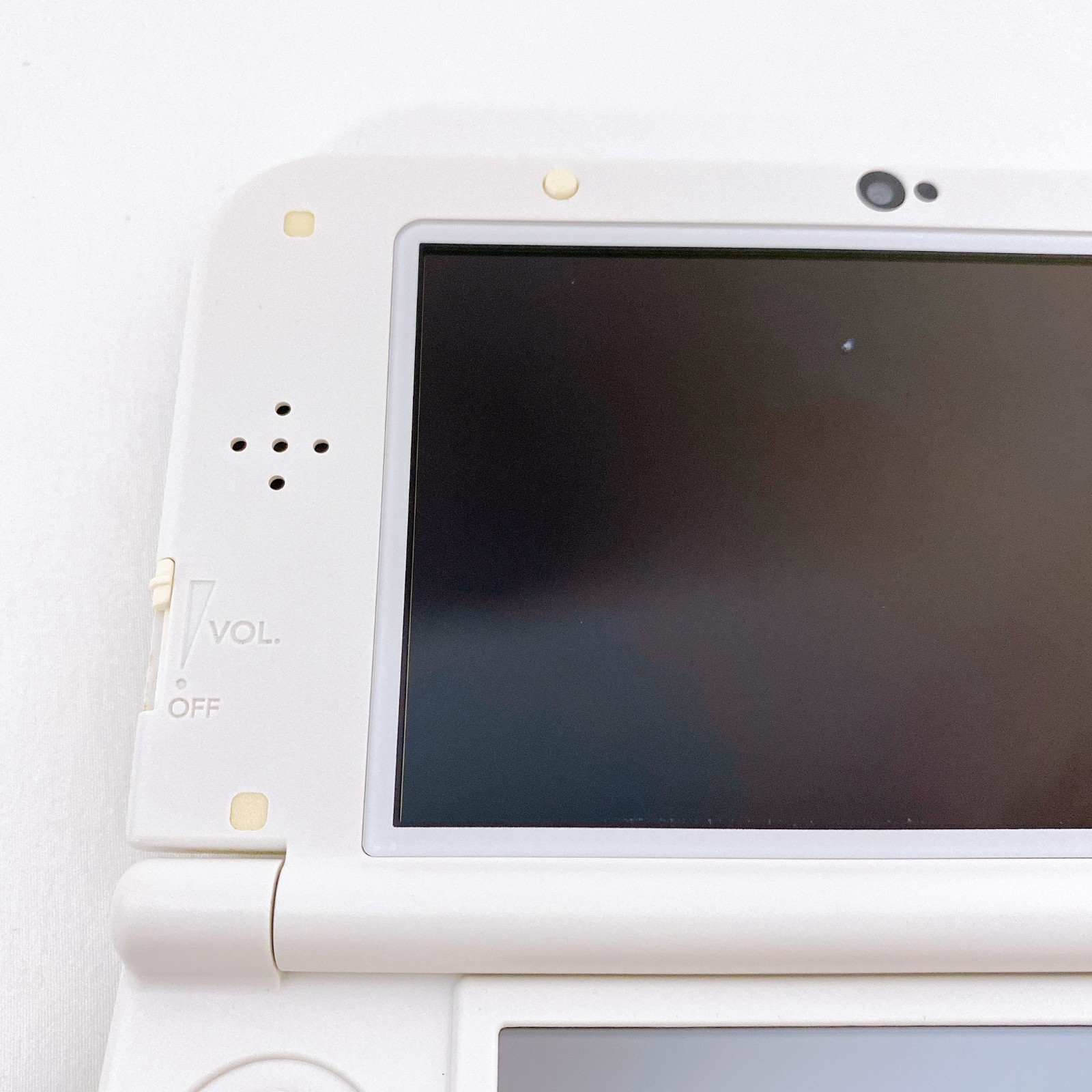 New Nintendo 3DS XL LL Pearl White Console Stylus Japan Tested Working Rank S