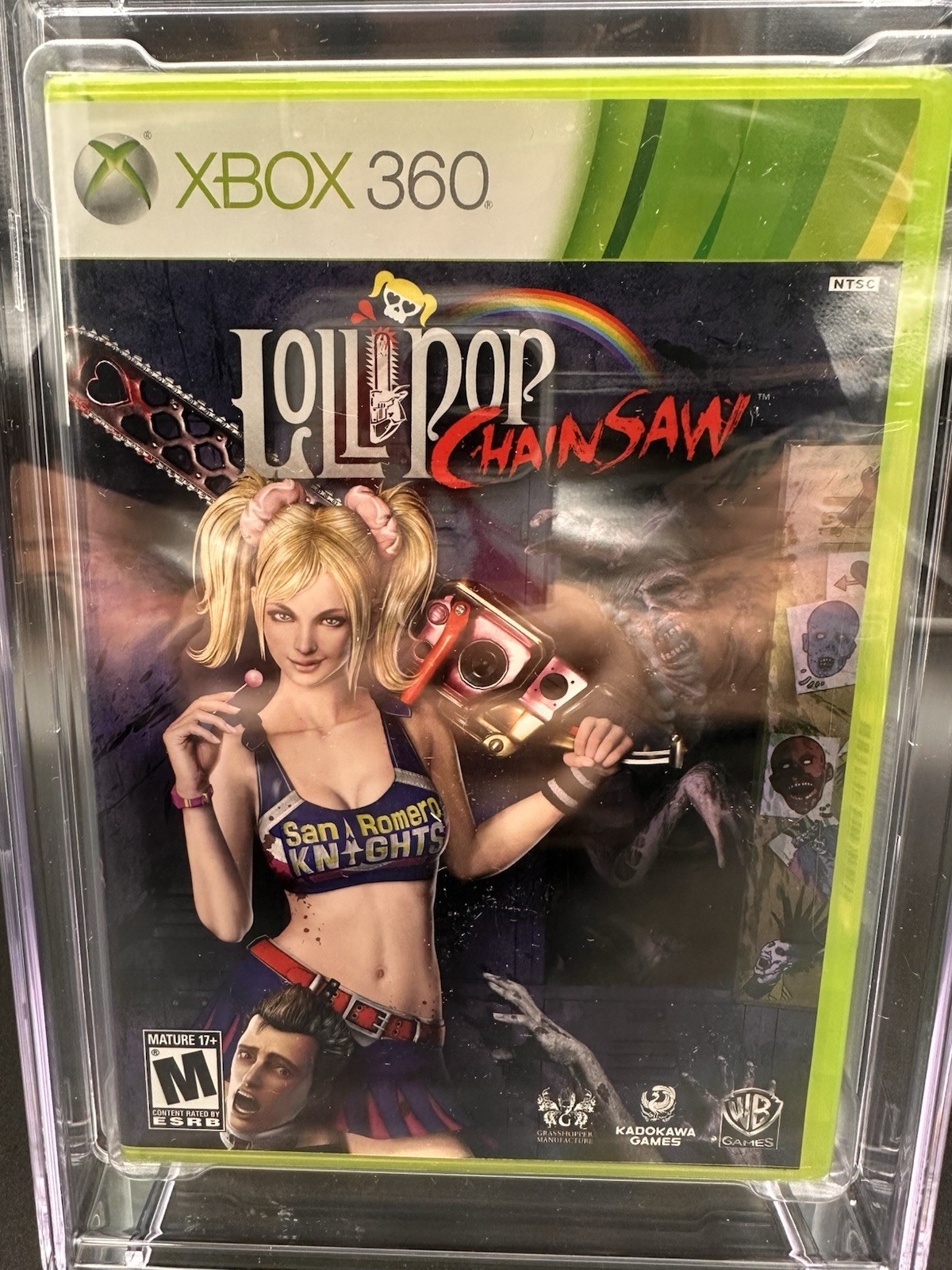 Lollipop Chainsaw – Microsoft Xbox 360 – CGC Graded 9.8 A++ – Type – Y-Folds