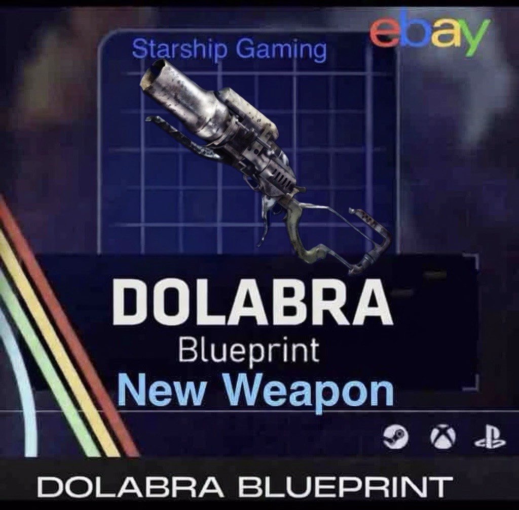 ✨ Arc Raiders – Dolabra Blueprint ⚔️ NEW WEAPON ⚔️ Fast & Trusted USA Seller.