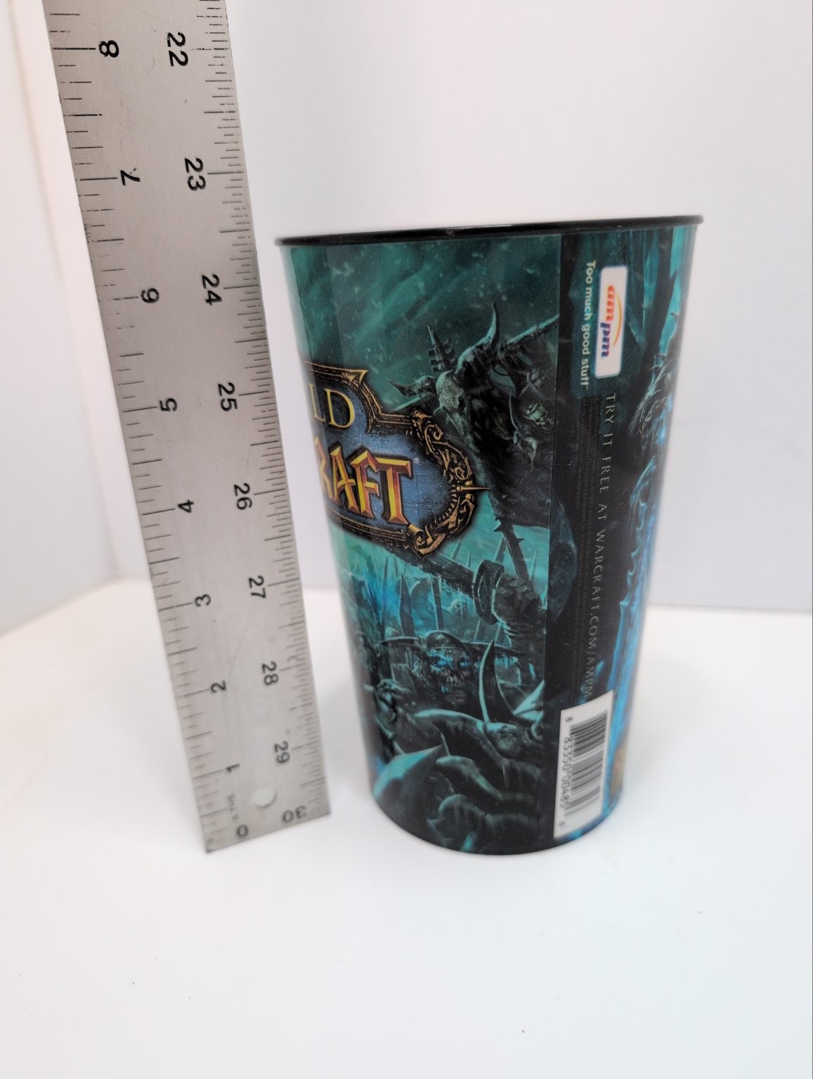 Dynamic Drinkware World of Warcraft Blizzard Plastic Tumbler Cup 6.5in Tall