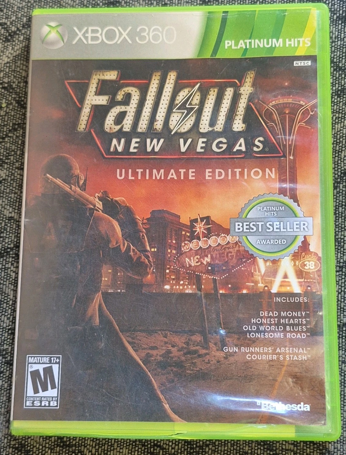 Fallout New Vegas Ultimate Edition- Xbox 360 Platinum Hits, Tested & Plays.