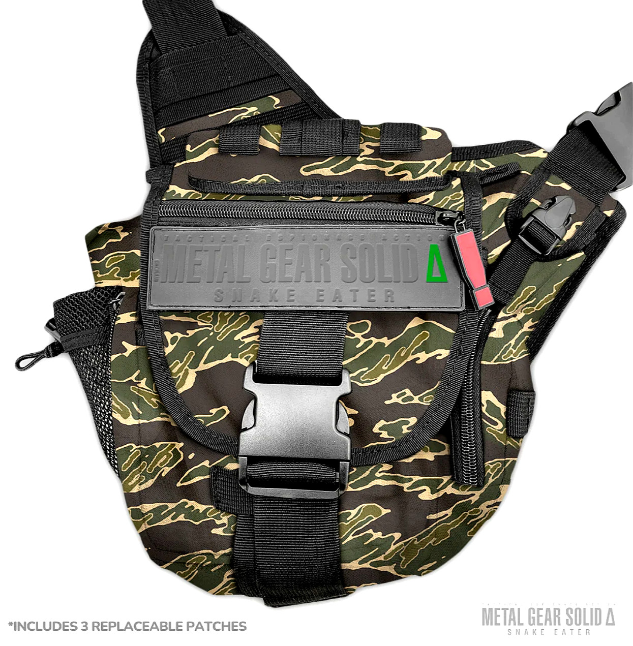Metal Gear Solid Δ Snake Eater Konami Rare Exclusive Tactical Camo Satchel Bag