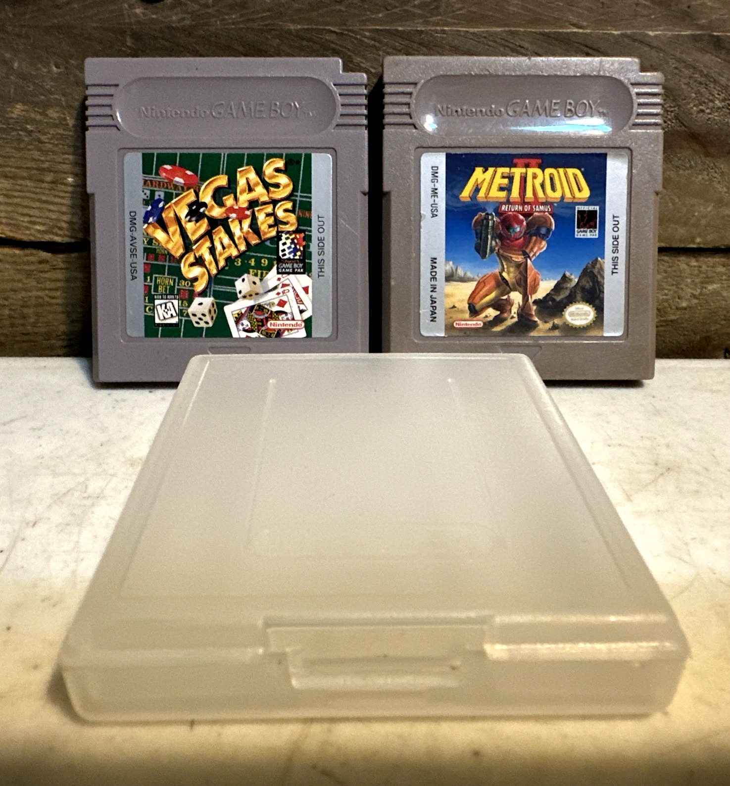 Metroid 2 Return of Samus (Nintendo GameBoy, 1991) Authentic + Vegas Stakes