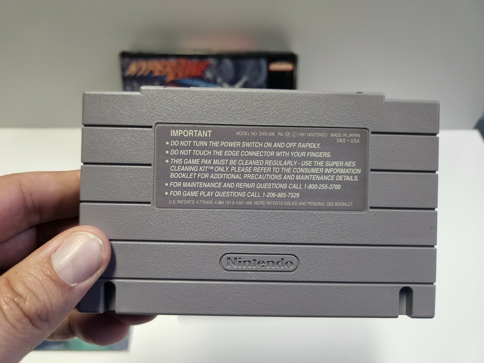 HyperZone (Super Nintendo Entertainment System, 1991) SNES Complete TESTED