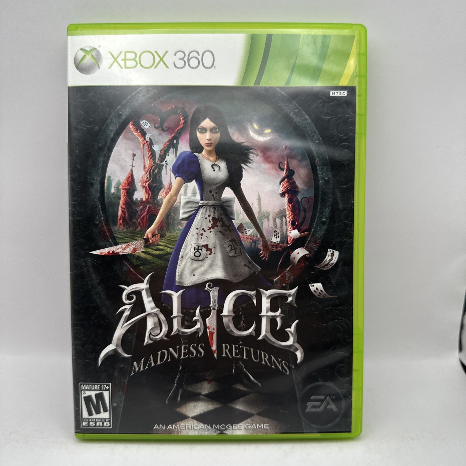 Alice Madness Returns Xbox 360 American McGee Action Horror Game EA
