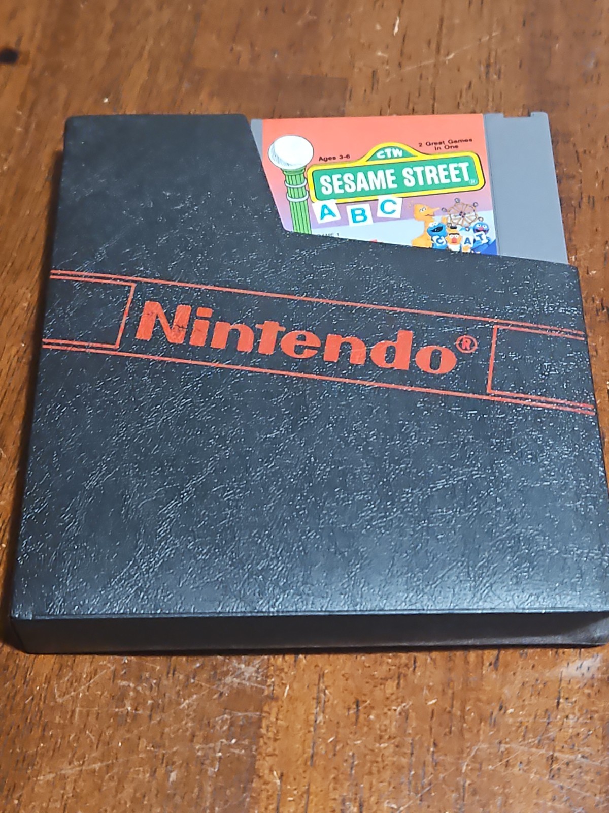 Sesame Street ABC NES Nintendo Game