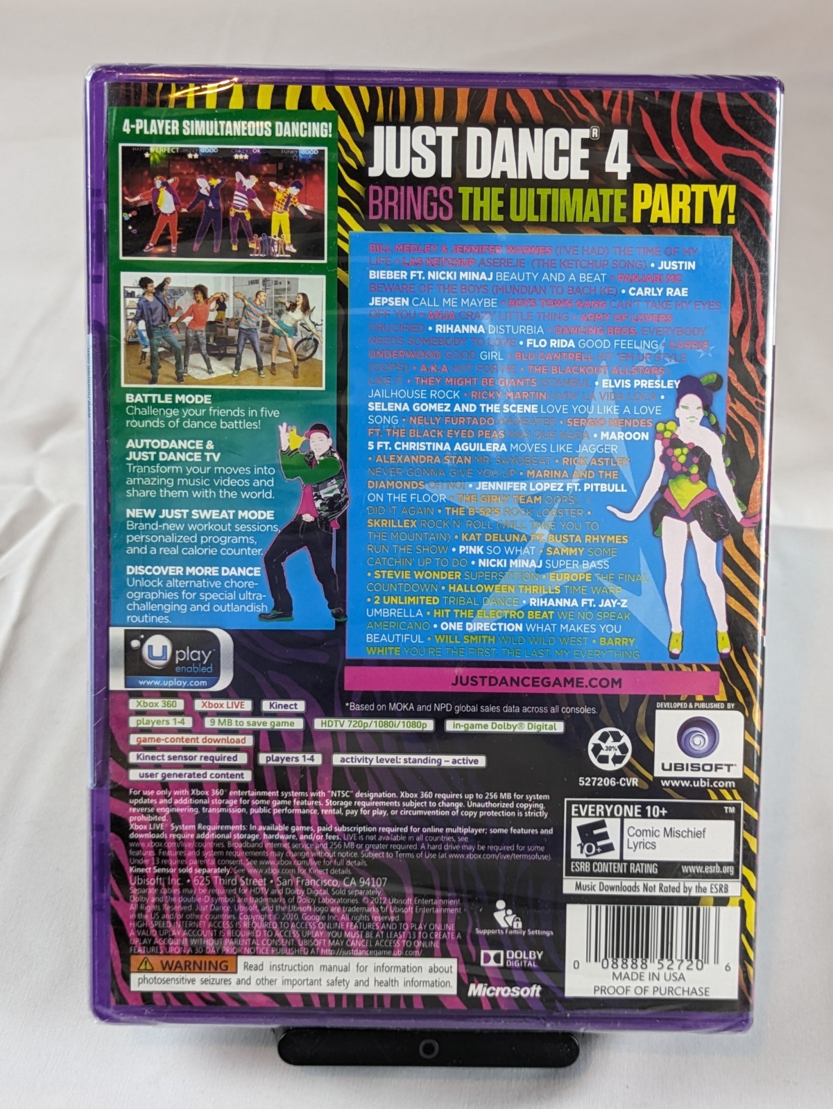 Just Dance 4 (Microsoft Xbox 360, 2012)