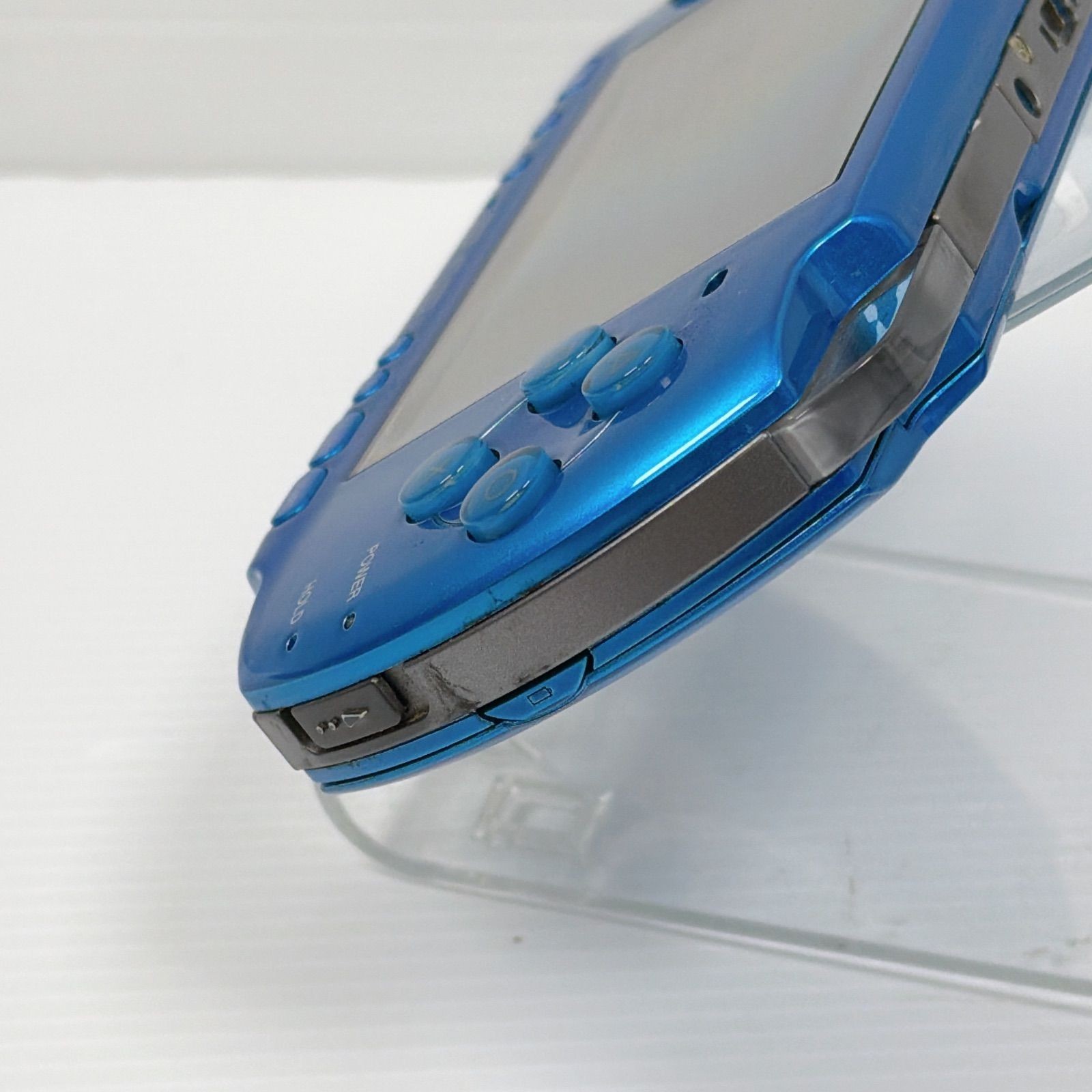 Excellent Sony PSP-3000 Vibrant Blue Console CIB