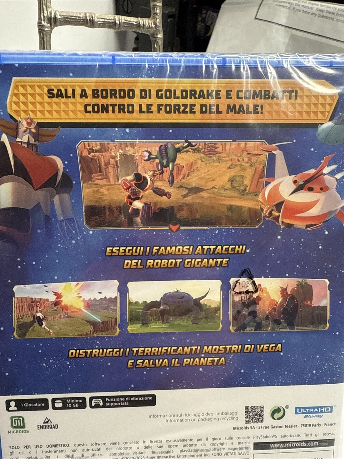 Microids Ufo Robot Goldrake – Il Banchetto Dei (Sony Playstation 5) (UK IMPORT)