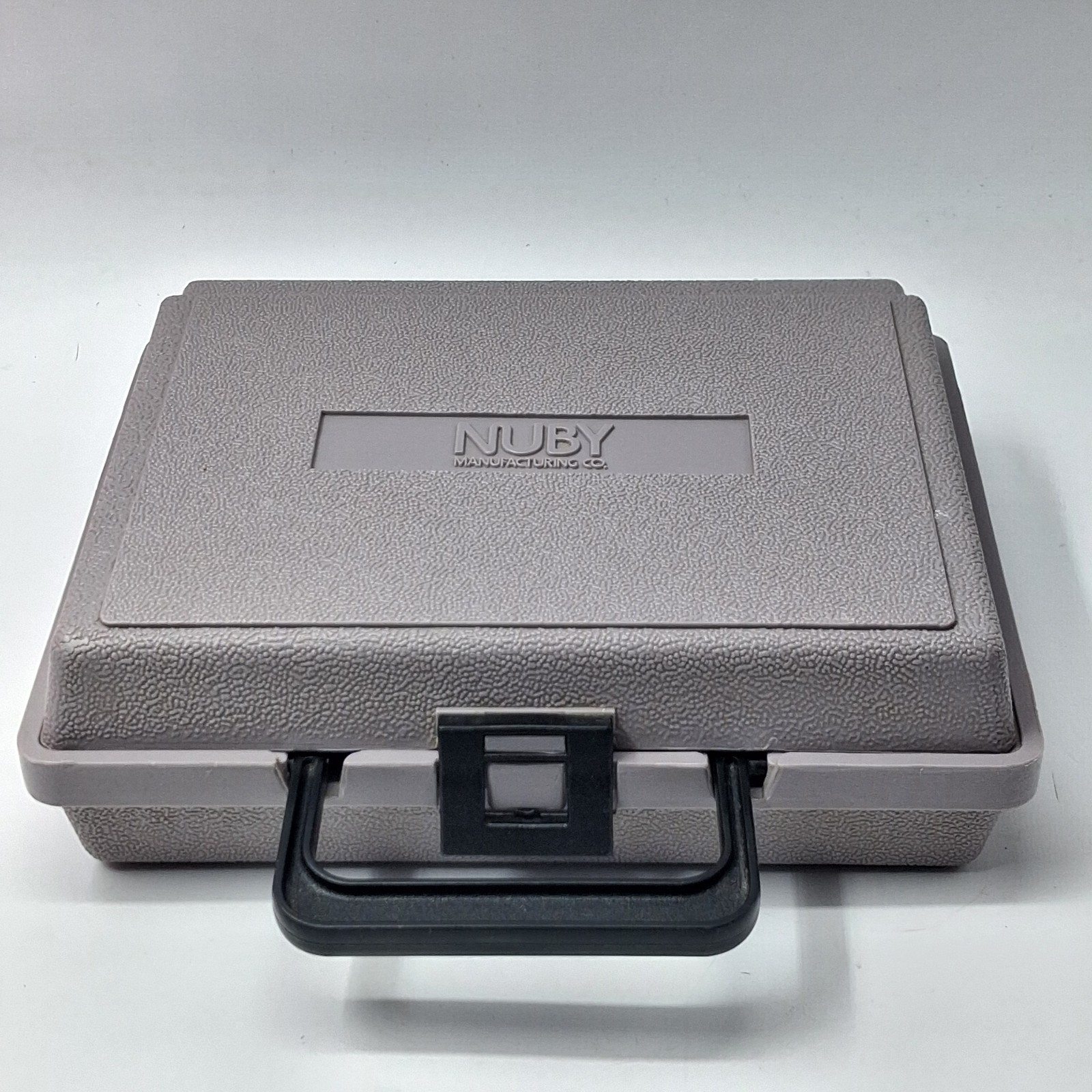 Nintendo Game Boy Hard Shell Carry Case Travel Case Nuby Gray With Handle