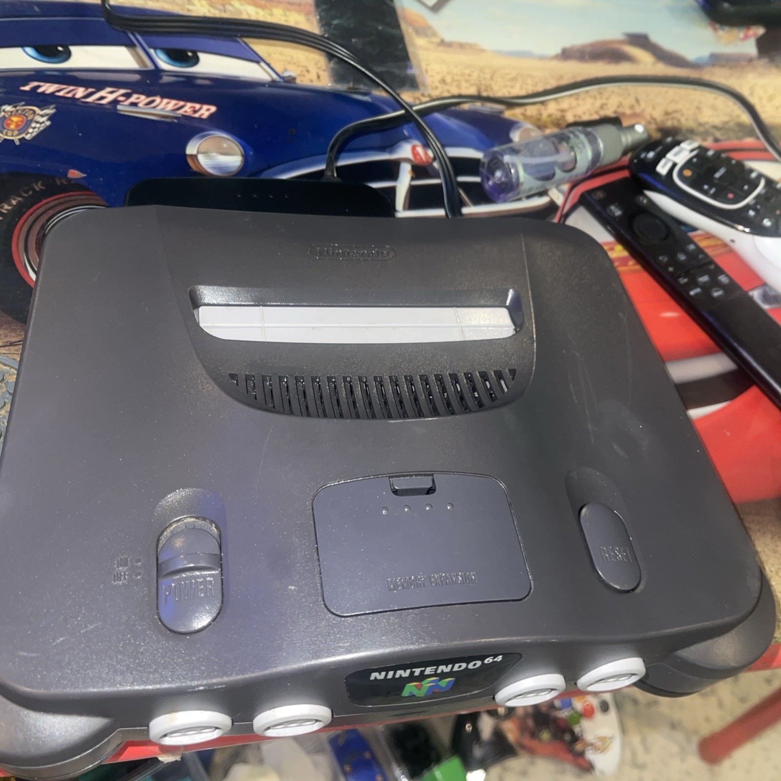 Nintendo 64 N64 Original System Console W 1 OEM Controller & Cords Free Ship
