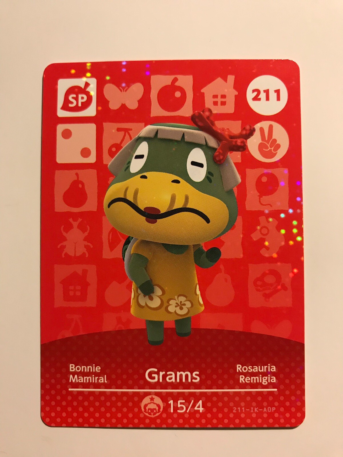 Animal Crossing Amiibo Card 211 Grams Series 3 EU PAL Compatible New horizons