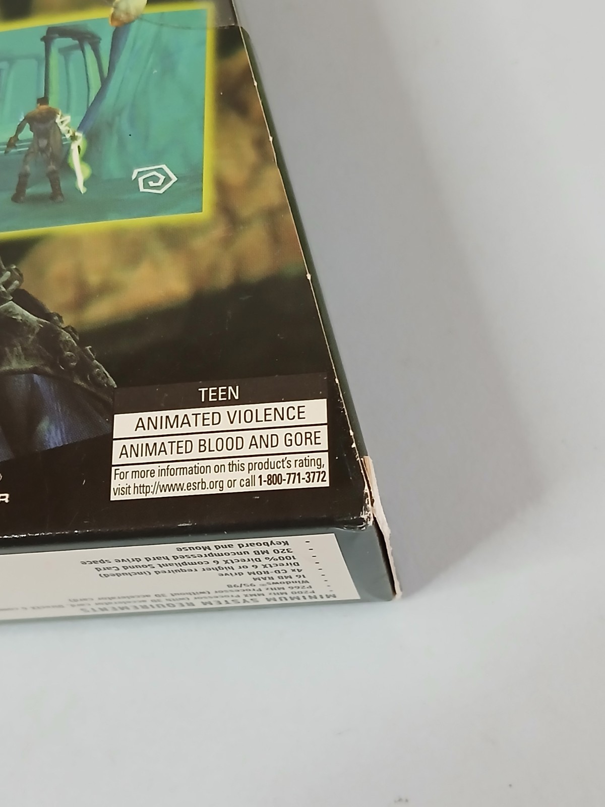 EIDOS Legacy of Kain Soul Reaver 1999 PC Game CD-ROM Trapezoid Big Box Complete