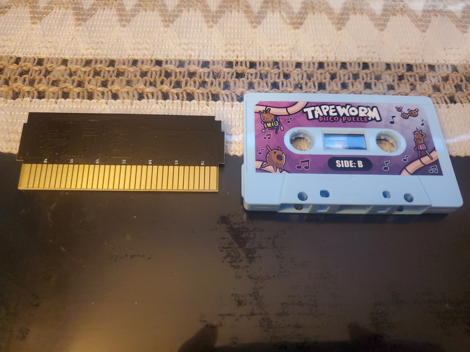 Tapeworm Disco Puzzle Special Edition for NES w Cassette Soundtrack USED 2 of 35