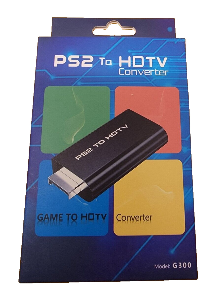 Ps2 To HDMI connection with 6 foot High Speed HDMI Cable