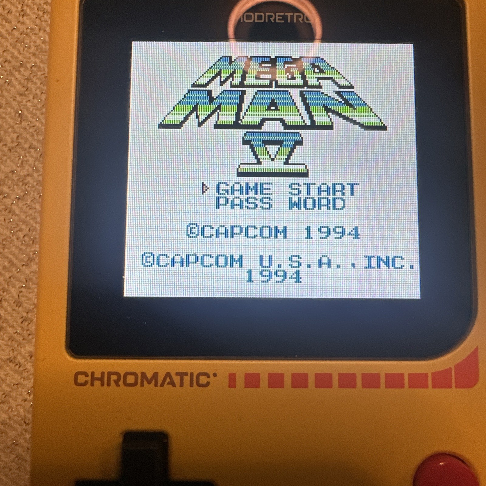 Capcom Mega Man V Authentic Tested for Nintendo Game Boy