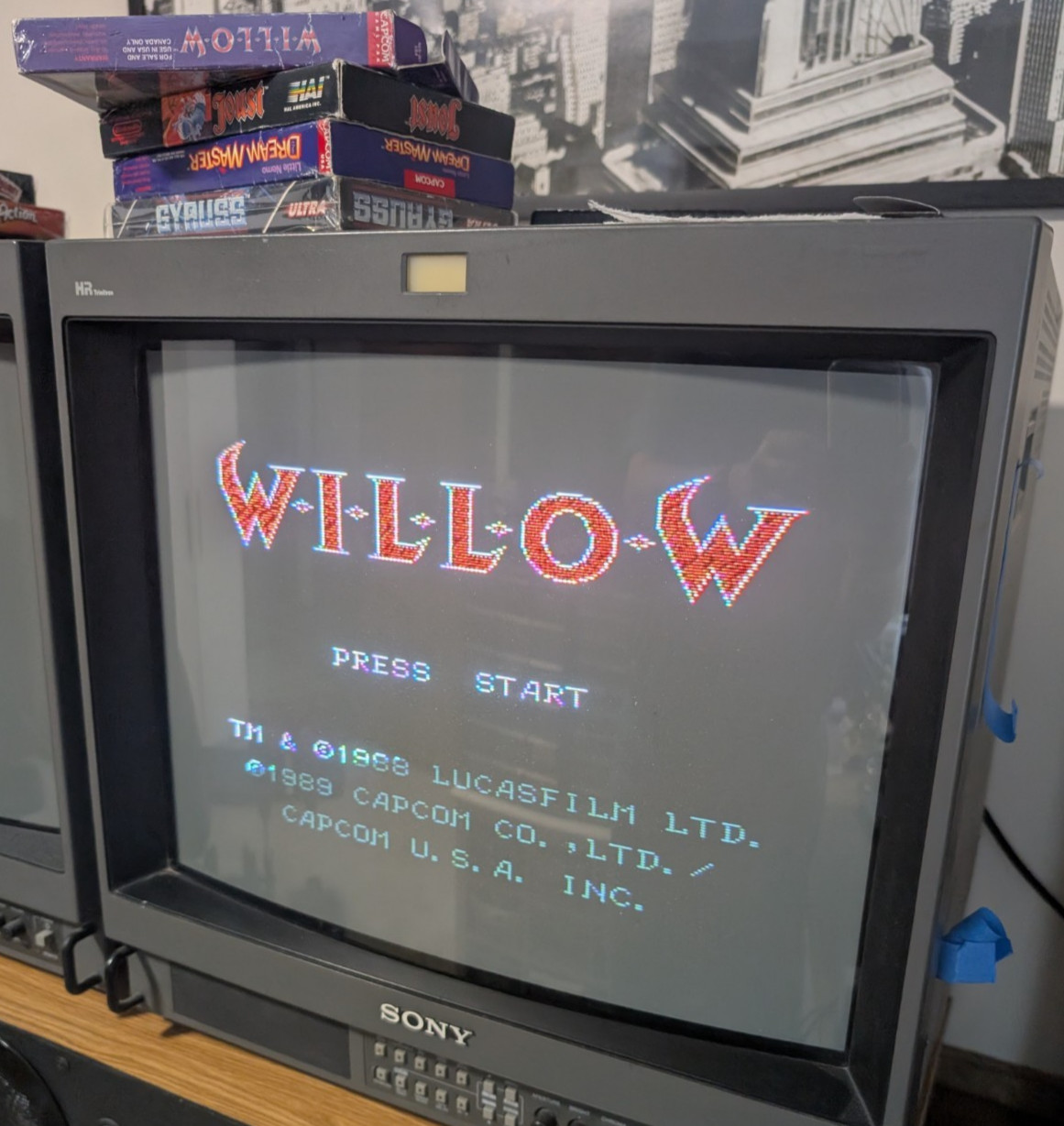 Willow CIB COMPLETE (GAME/BOX/MANUAL) (Nintendo Entertainment System, 1989)