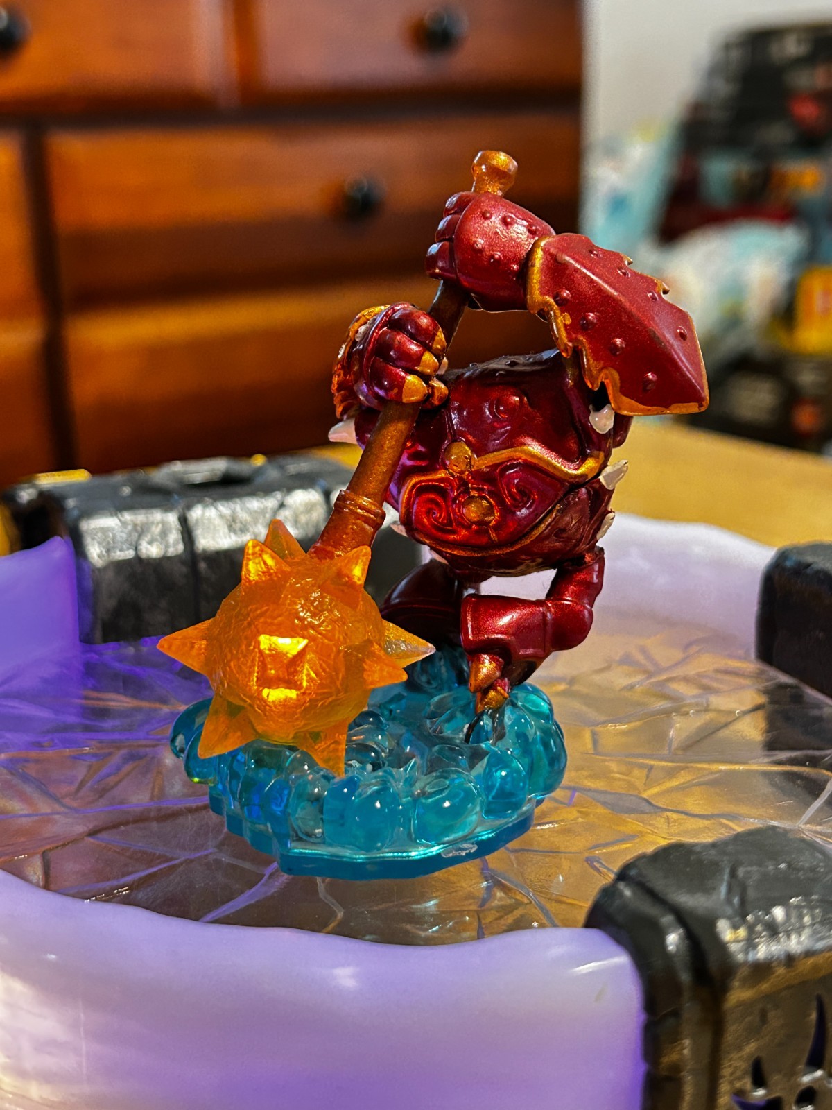 Activision Skylanders Wham-Shell LIGHTCORE Character Figure Swap Force 2013