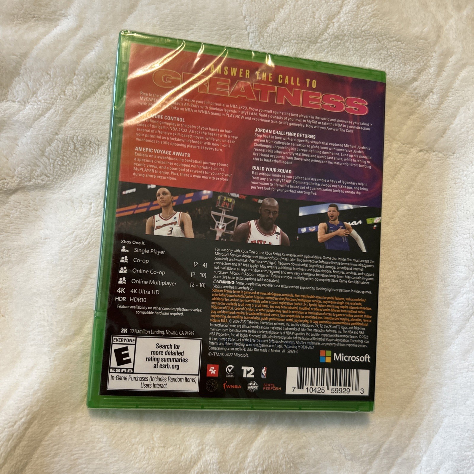 Brand New Sealed NBA 2K23 Xbox One