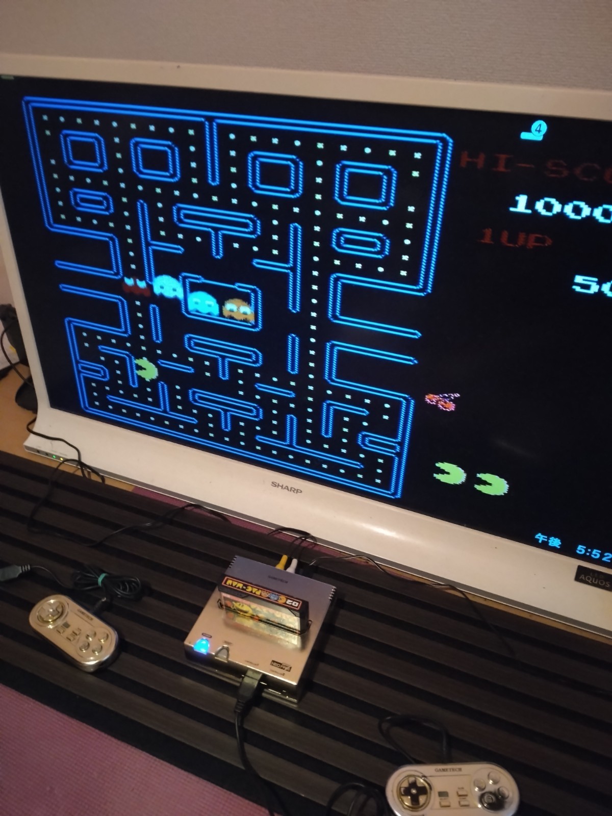 Nintendo Famicom FC 5 Game Lot Cute Kawaii Retro Pop Mario Pac Man Clu Clu Clean