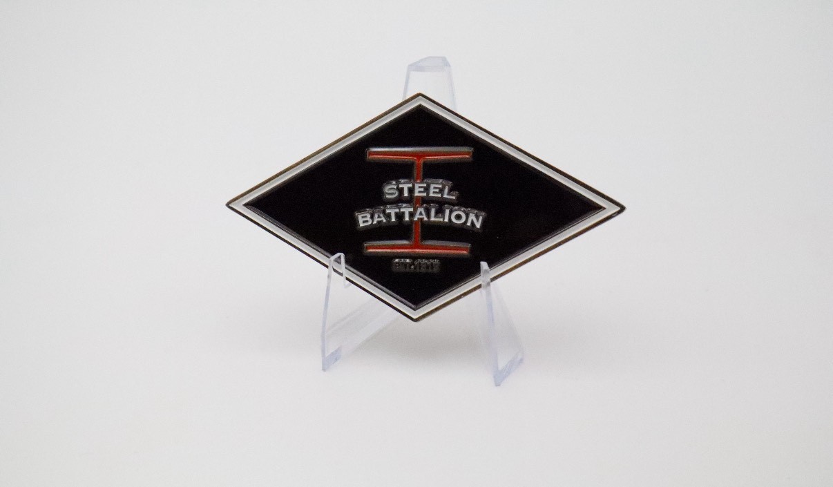 Steel Battalion Challenge Coin Presented for Excellence Capcom Xbox Promo