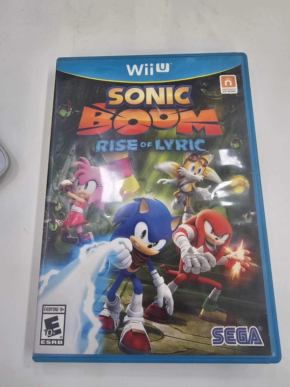Sonic Boom: Rise of Lyric (Nintendo Wii U, 2014) No Manual