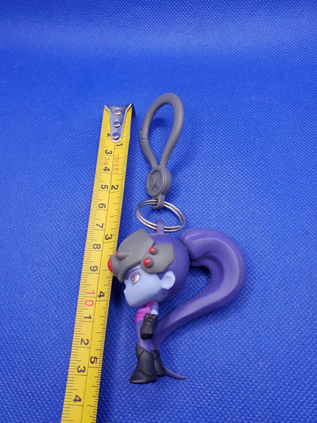 Blizzard Overwatch Widowmaker Backpack Hanger Keychain Clip Figure Blind Bag Toy