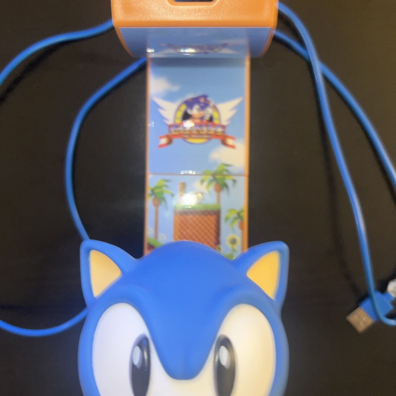Sonic The Hedgehog Cable Guys Deluxe Edition Phone Controller Holder-Lights Up!