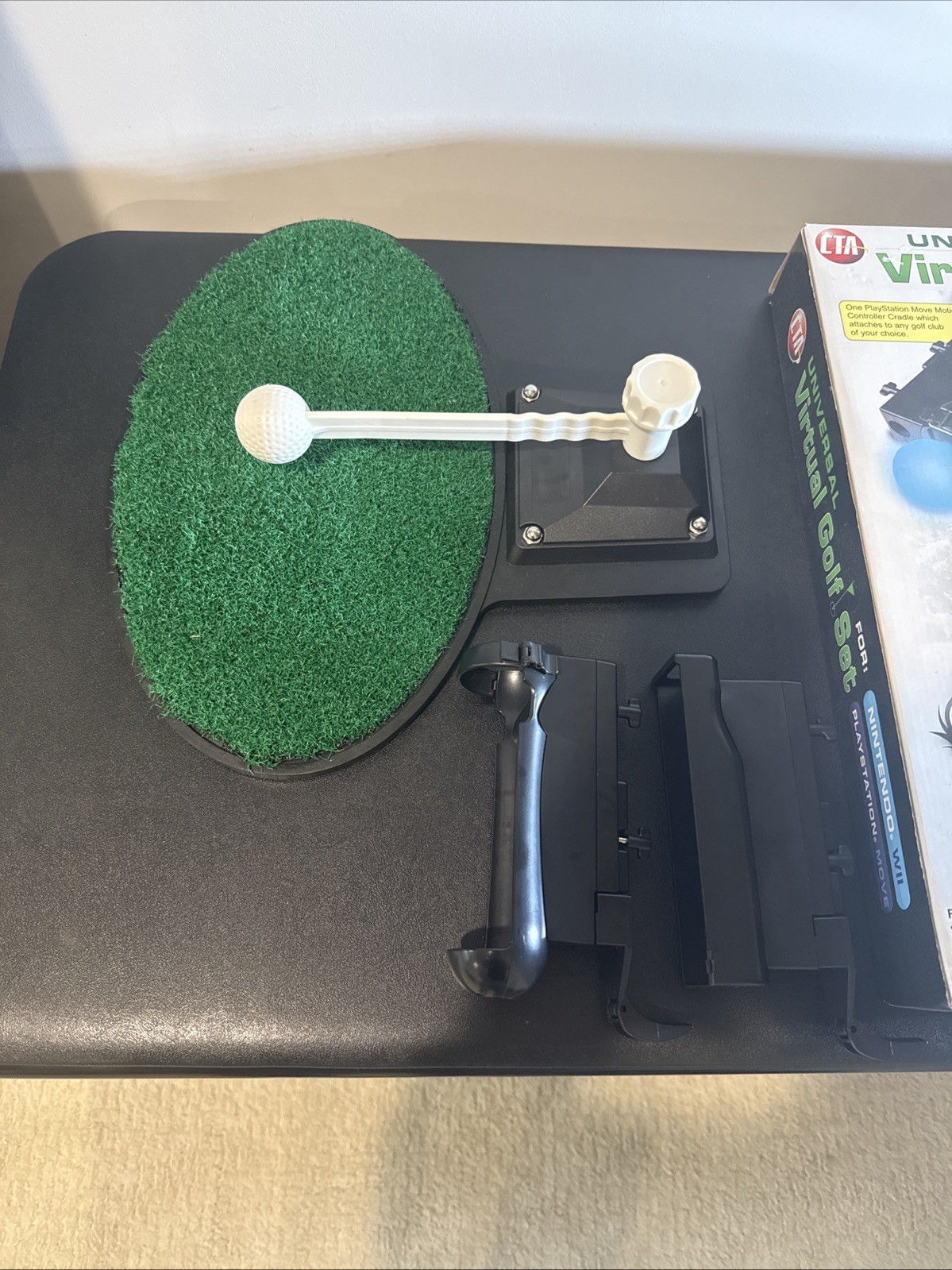 CTA Universal Virtual Golf Set For Nintendo Wii & PS Move Includes All Pieces