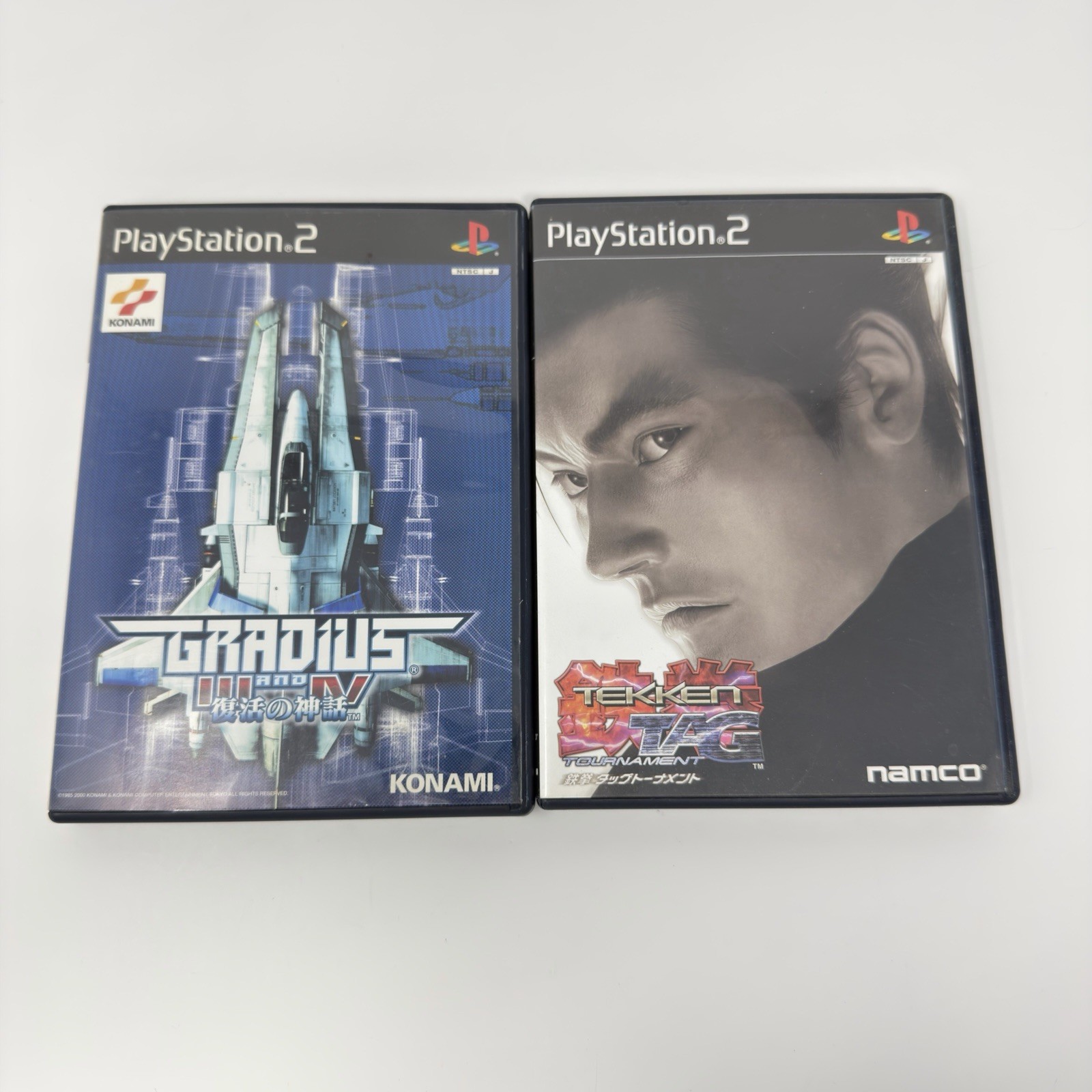 PS2 Gradius III and IV + Tekken Tag Tournament Japanese Version UNTESTED