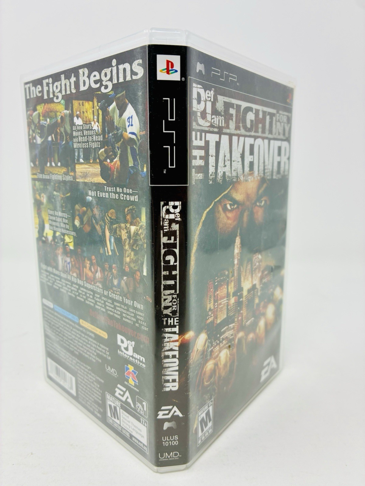 Def Jam Fight for NY the Takeover (Sony PSP) OEM Box & Manual Only – No Game