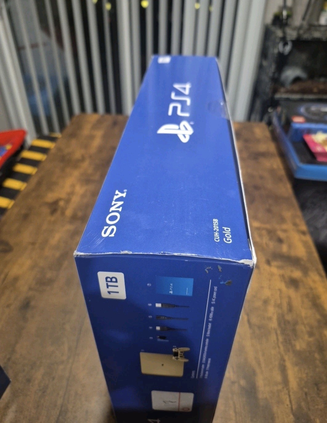 NEW Sealed Gold Sony PlayStation 4 Slim Limited Edition 1TB Console PS4 RARE