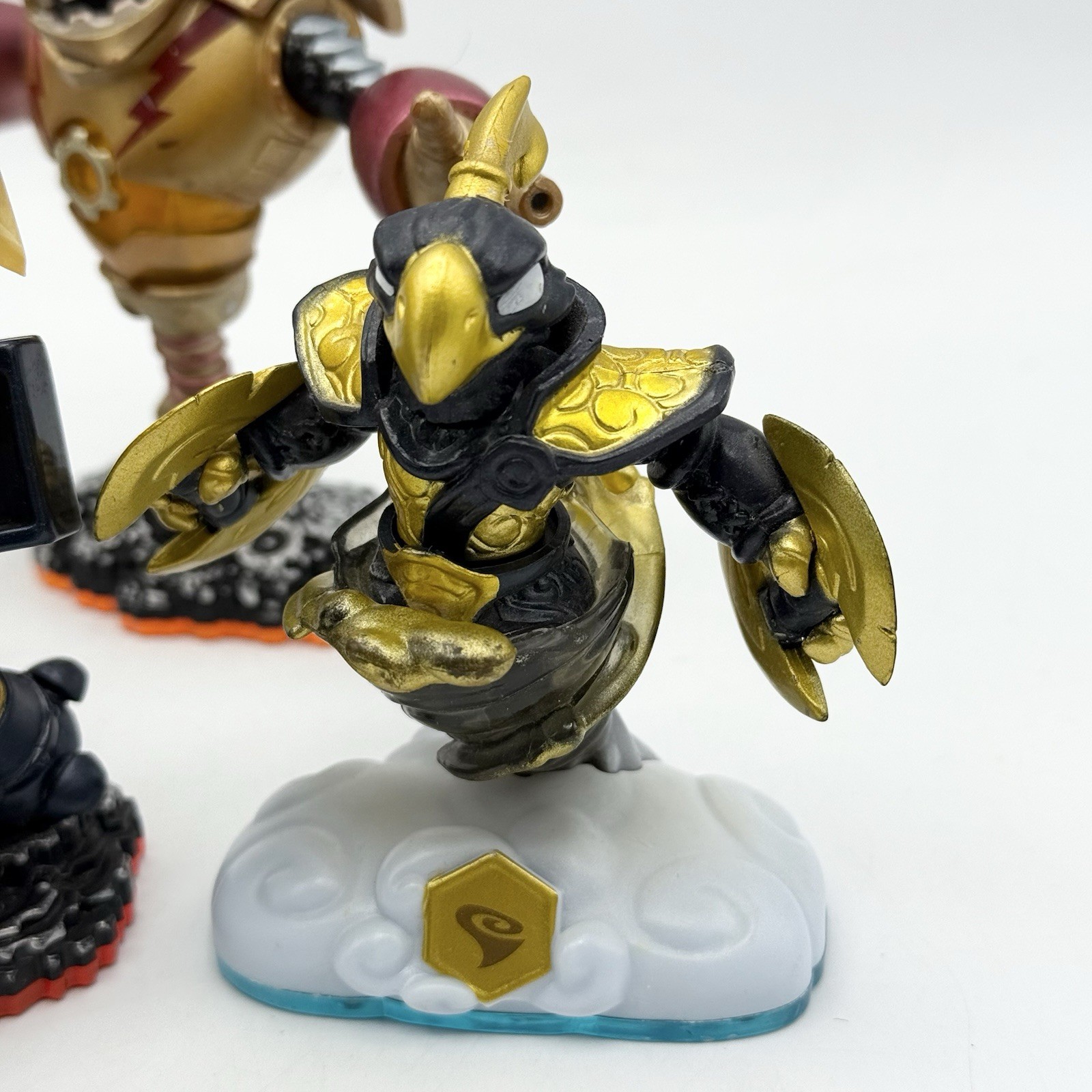 5 Skylanders Lot: Bouncer & Legendary Bouncer, Jawbreaker, Free Ranger, Mirror