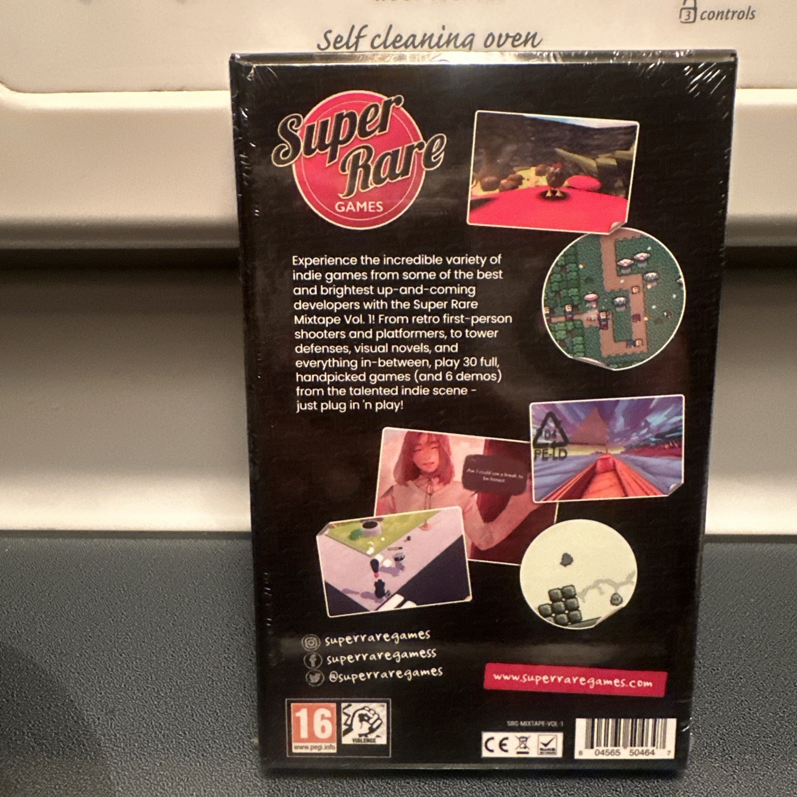 Super Rare Games SRG Mixtape Volume #1 PC Import 2000 Copies Made Sealed