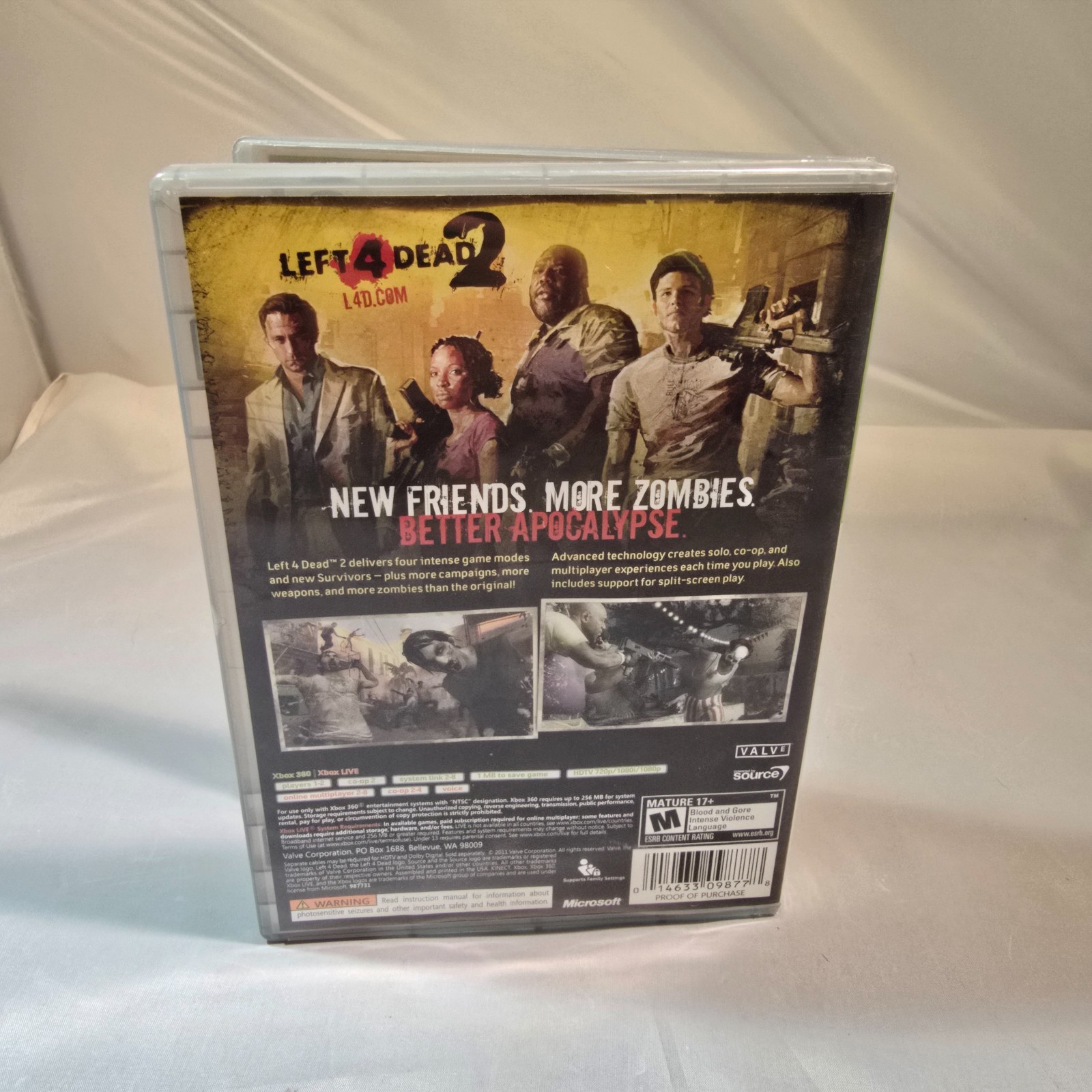 Microsoft Xbox 360 Left 4 Dead 2