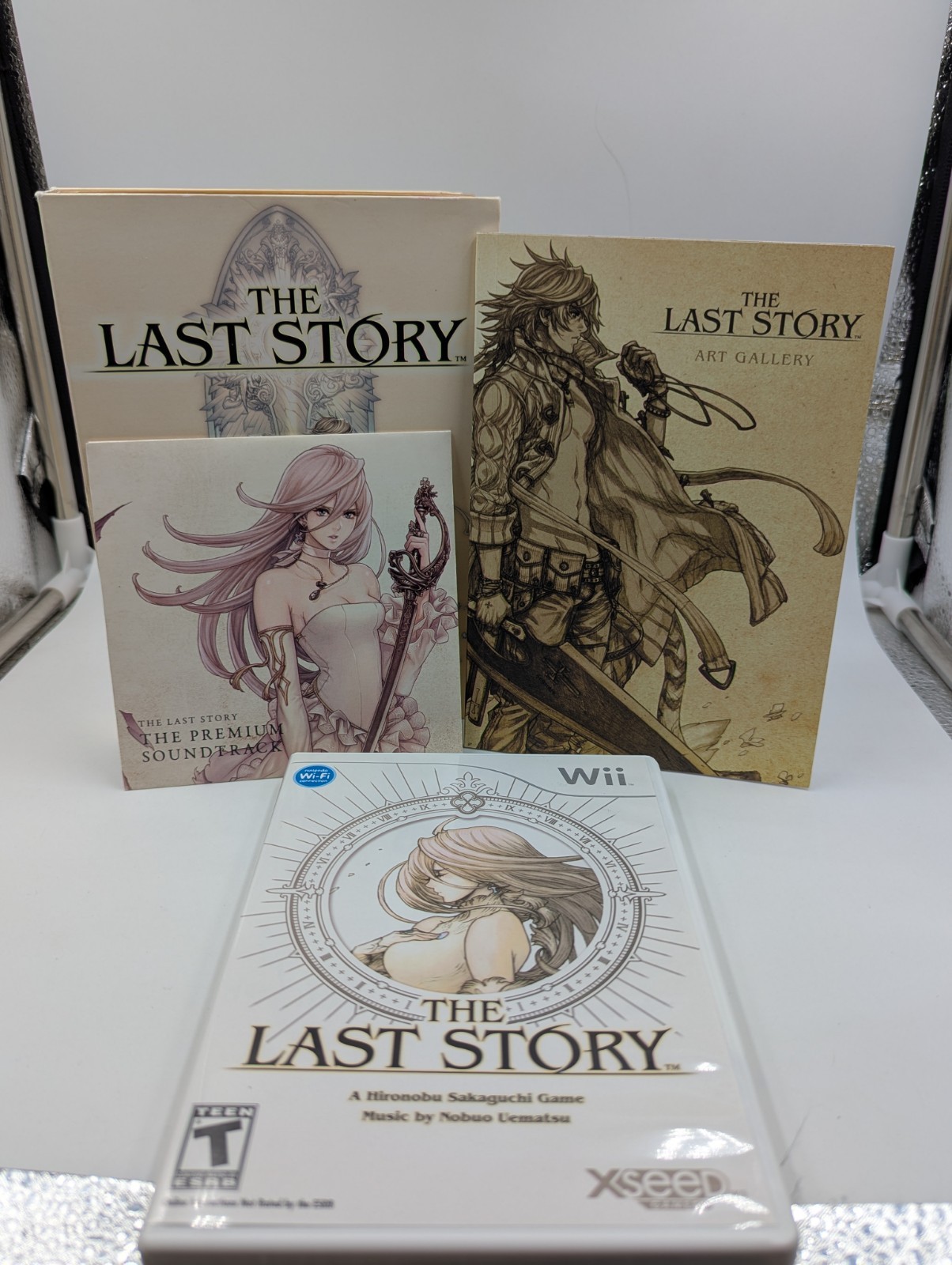 The Last Story Wii CIB w/ Art Book & Soundtrack Tested Working