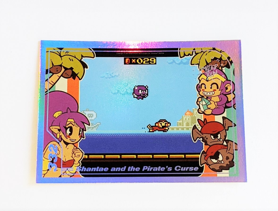 Limited Run SILVER Trading Card PS5 – Shantae and the Pirate’s Curse 332