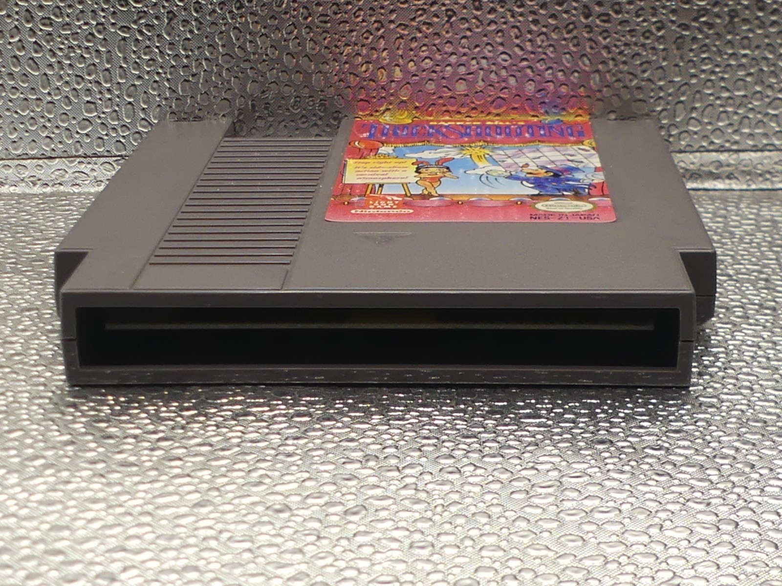 Nintendo NES Barker Bill’s Trick Shooting Zapper Light Gun Video Game Cartridge