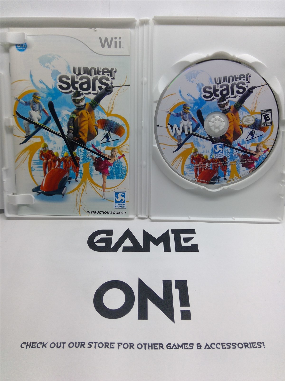 Winter Stars (Nintendo Wii, 2011) Complete w/ Manual – Fast Free Ship