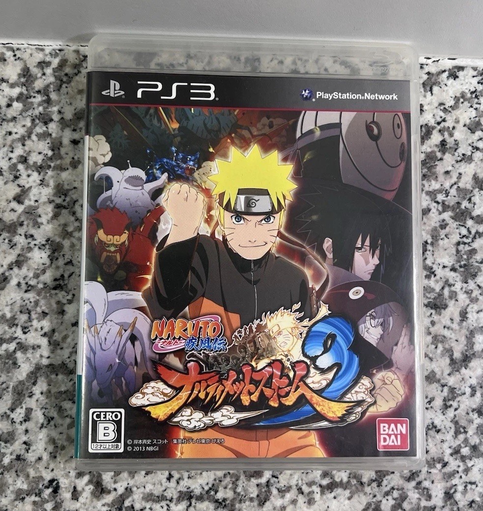 Naruto Shippuden: Ultimate Ninja Storm 3 Sony Playstation PS3 Japanese/JPN | CIB