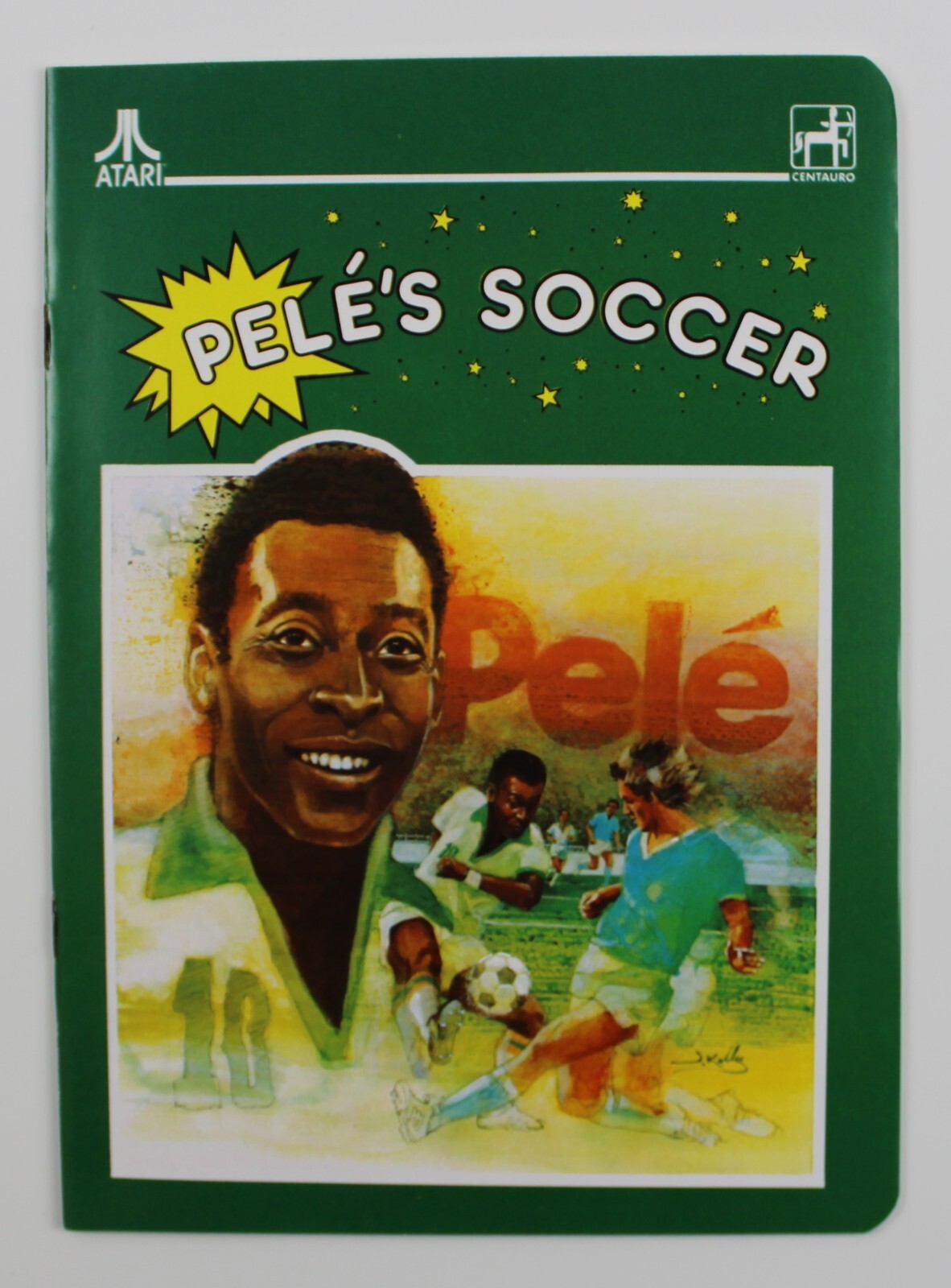 1982 ATARI PELE’S SOCCER School Notebook 8.5″ x 6″ Spain Vintage Unused VRY RARE