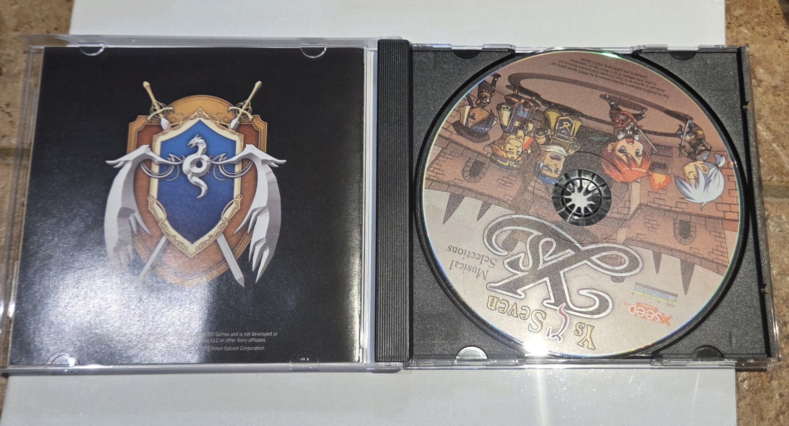 XSEED Ys Seven Premium Edition + Soundtrack PSP T NTSC-U/C CIB